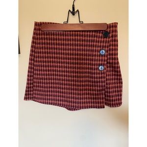 Plaid shorts